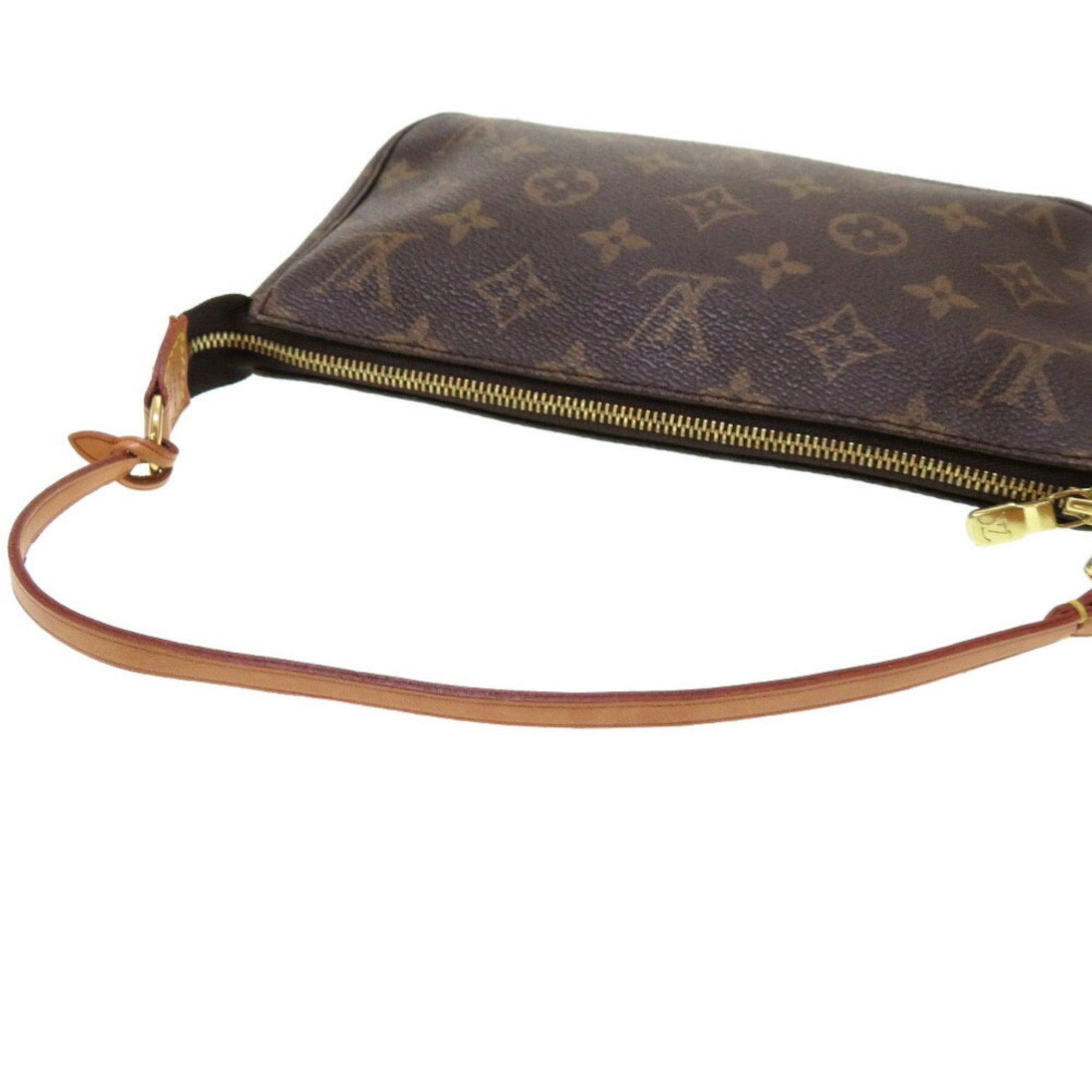 Monogram Canvas Mini Accessory Pouch with Removable Strap