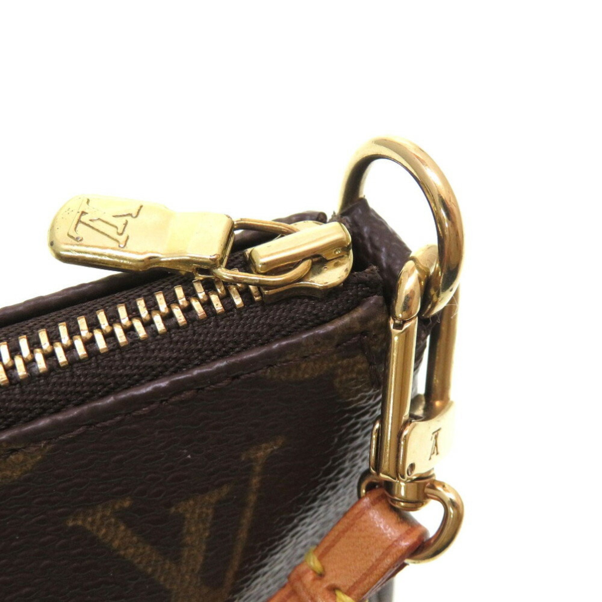 Monogram Canvas Mini Accessory Pouch with Removable Strap