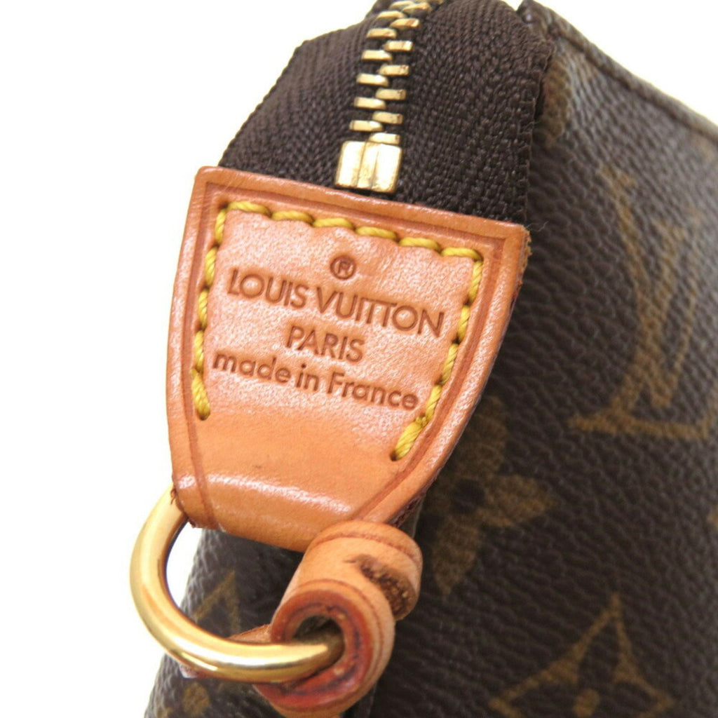 Monogram Canvas Mini Accessory Pouch with Removable Strap
