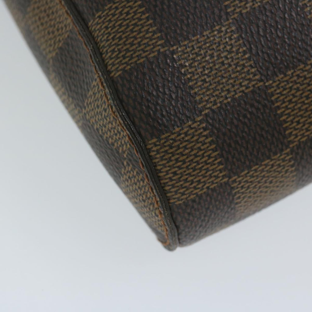 Classic Checkered Canvas Shoulder Bag