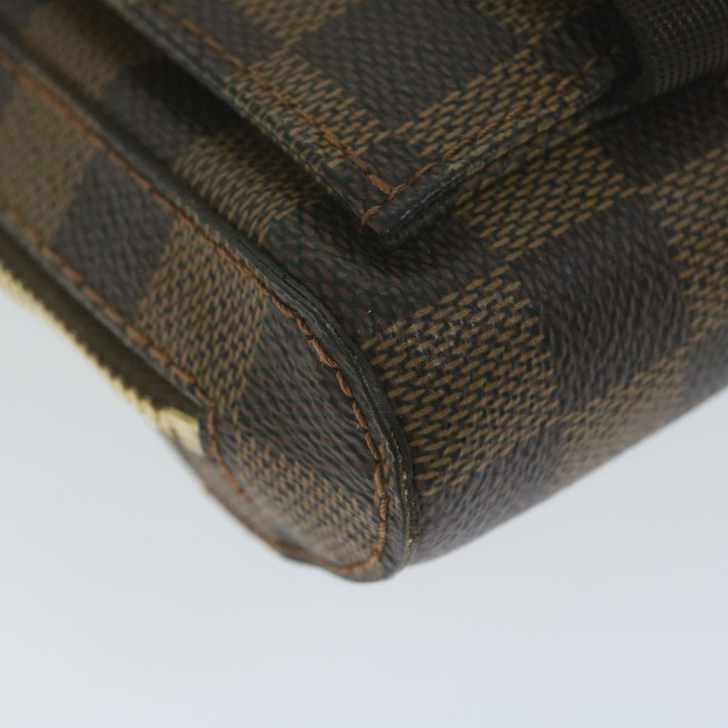 Classic Checkered Canvas Shoulder Bag