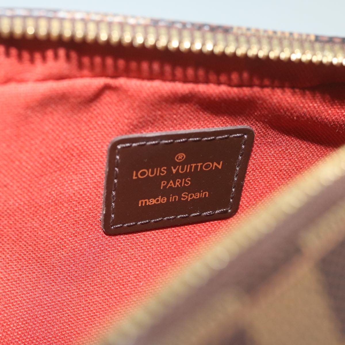 Classic Checkered Canvas Shoulder Bag
