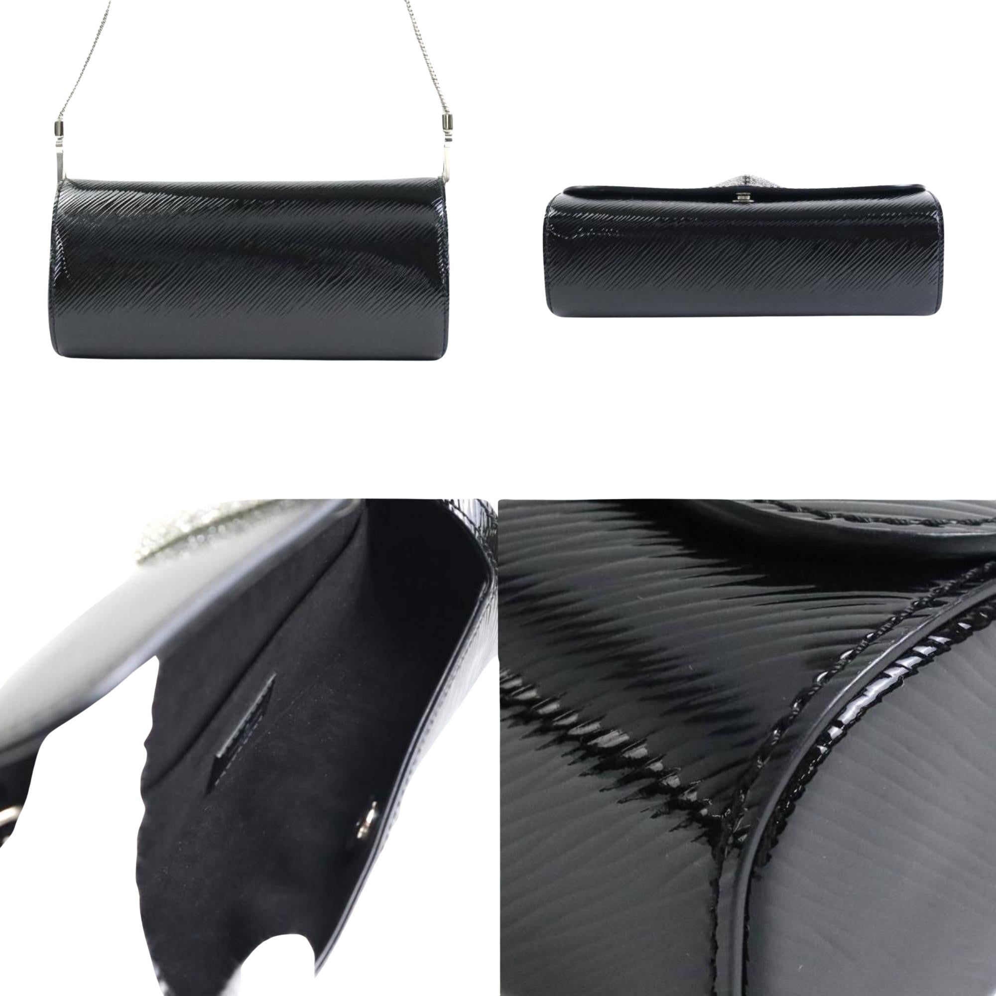 Elegant Leather Night Box with Shoulder Strap