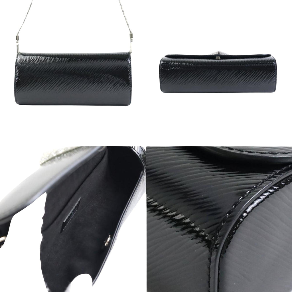 Elegant Leather Night Box with Shoulder Strap