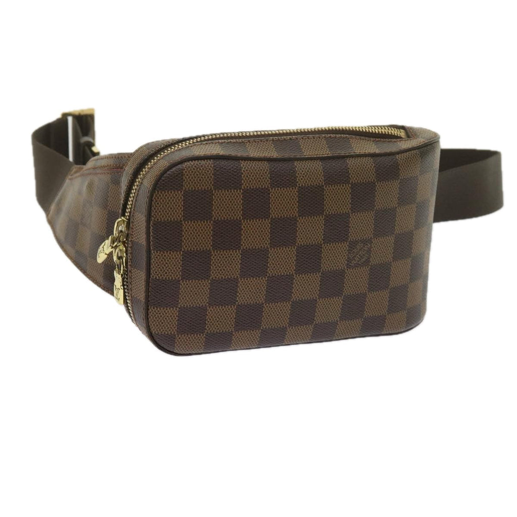 Damier Ebene Canvas Shoulder Bag
