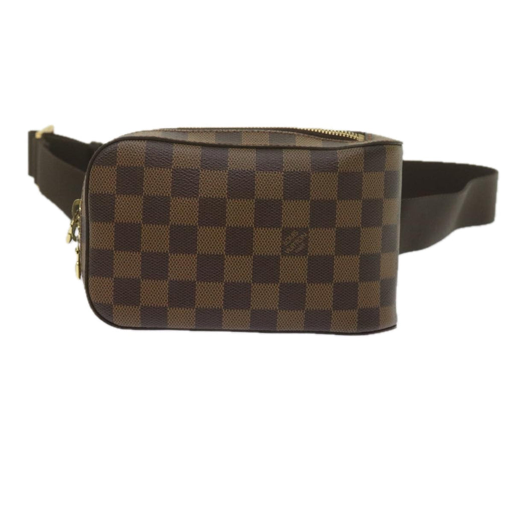 Damier Ebene Canvas Shoulder Bag