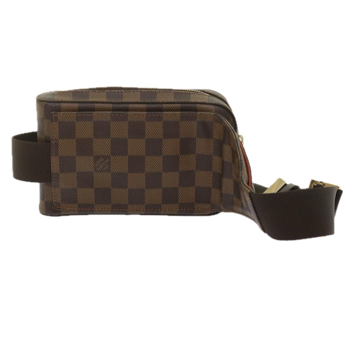 Damier Ebene Canvas Shoulder Bag