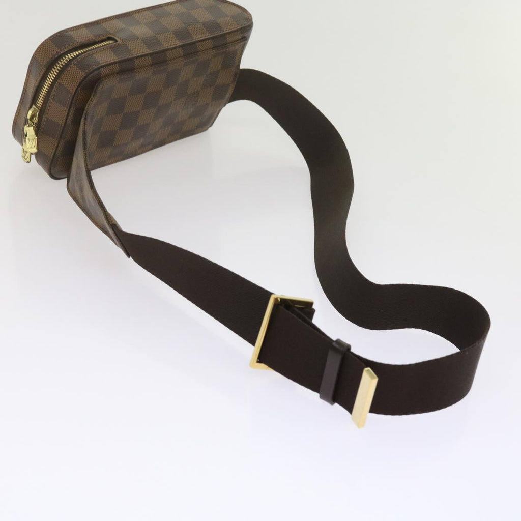Damier Ebene Canvas Shoulder Bag