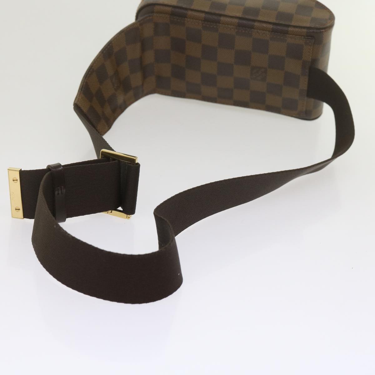 Damier Ebene Canvas Shoulder Bag