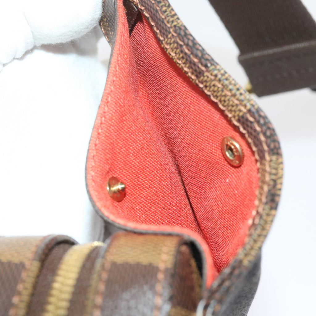 Damier Ebene Canvas Shoulder Bag