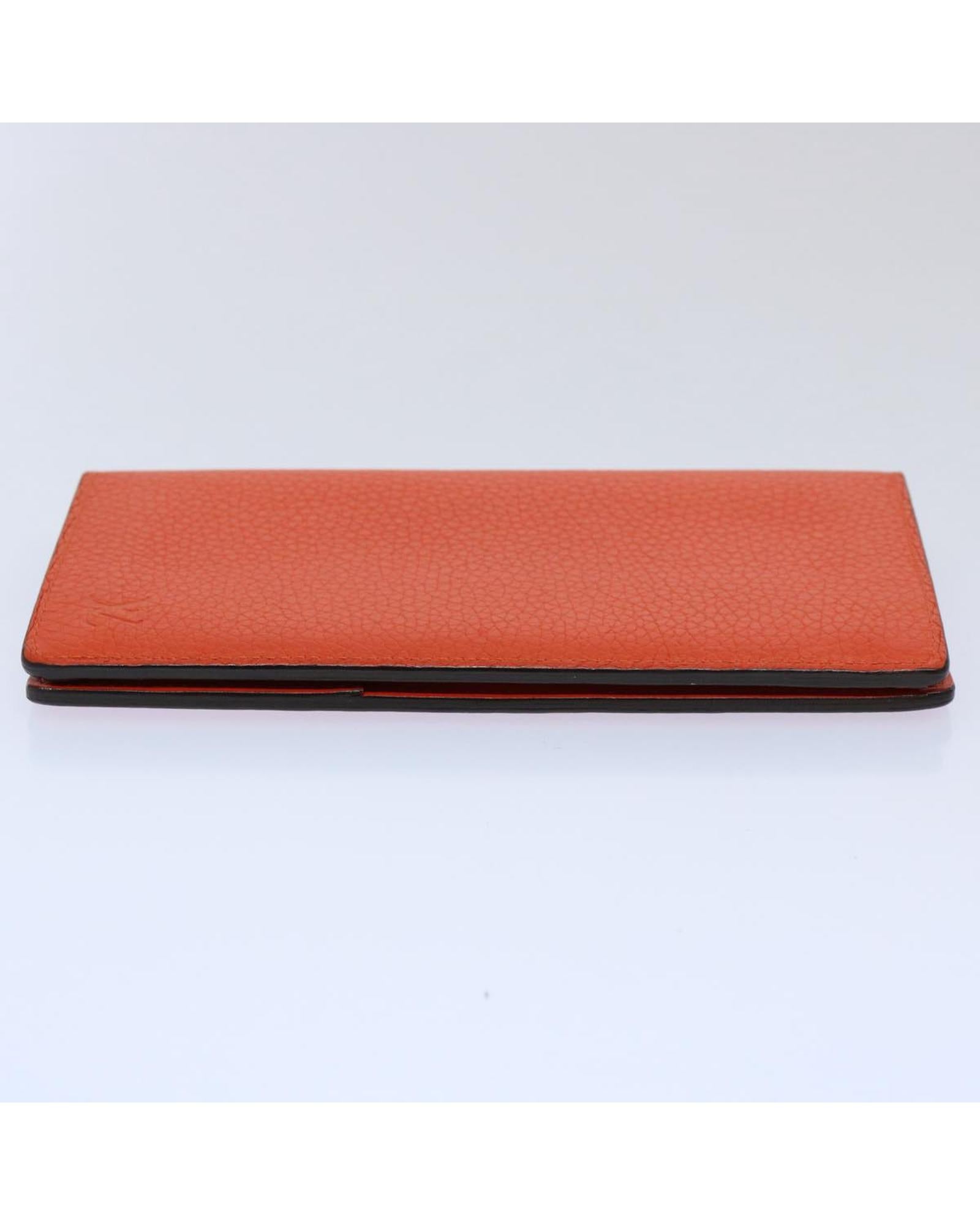 LOUIS VUITTON Brazza Wallet in Orange