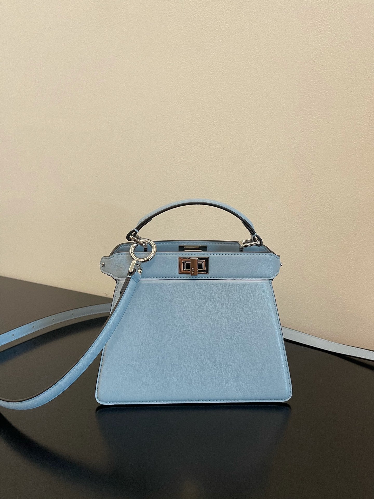 FI GlamI ISeeU Petite Light Blue Small Bag For Woman 20cm/8in