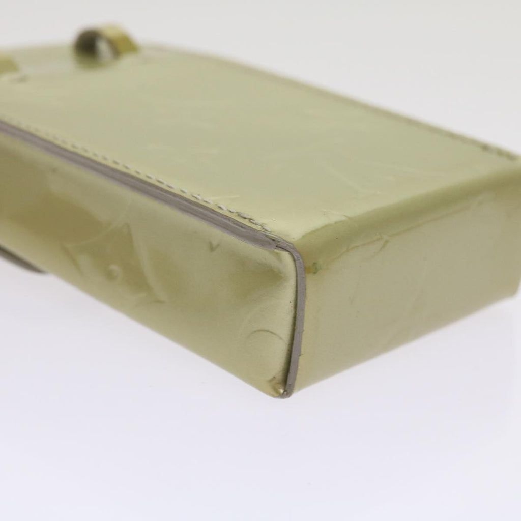 Grey Patent Leather Cigarette Case with Shoulder Strap