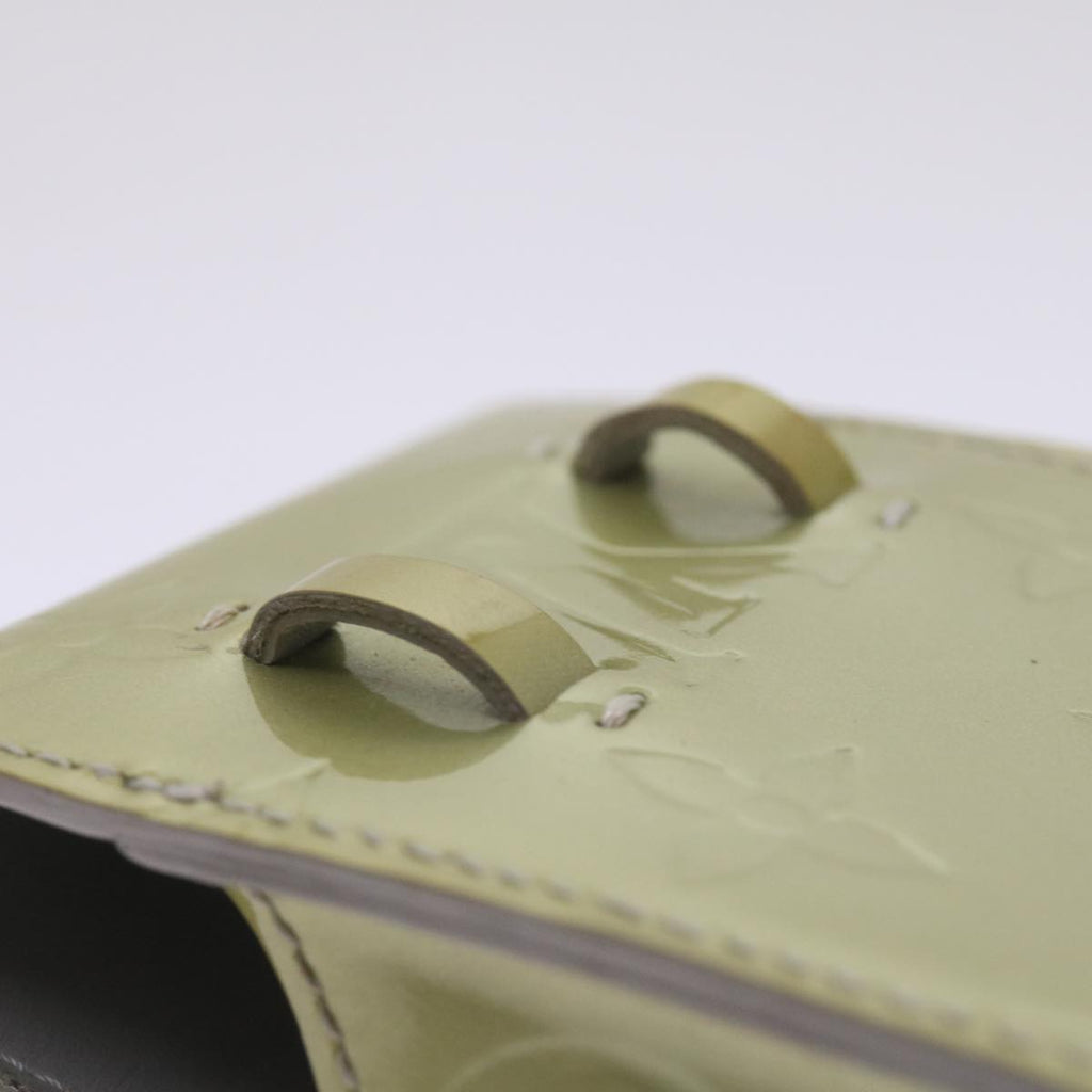 Grey Patent Leather Cigarette Case with Shoulder Strap
