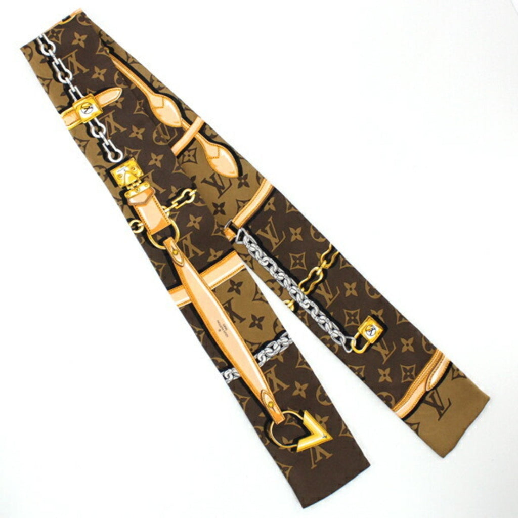 Timeless Brown Silk Scarf