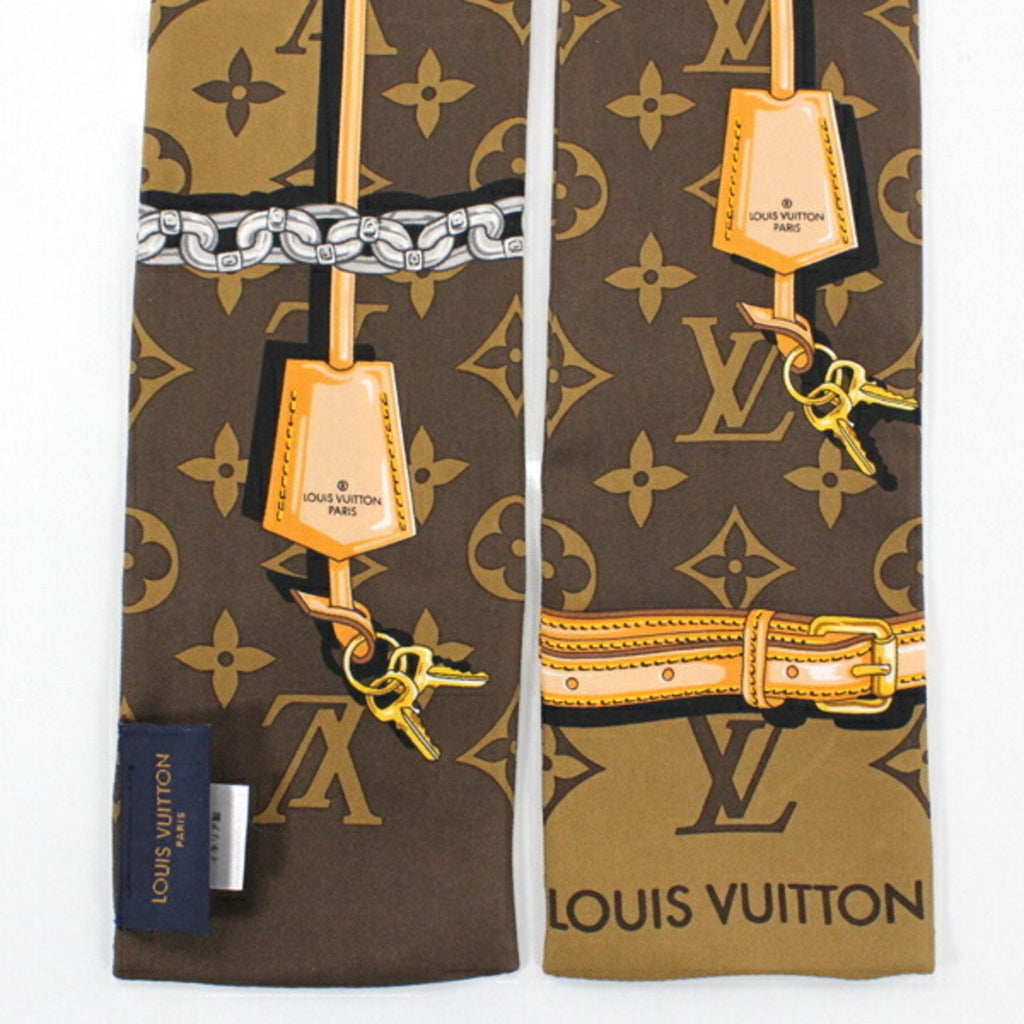 Timeless Brown Silk Scarf