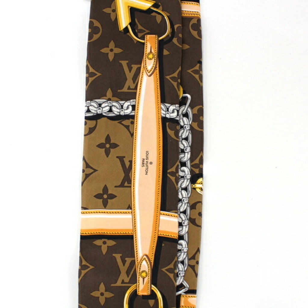 Timeless Brown Silk Scarf