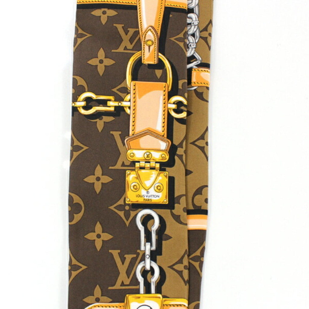 Timeless Brown Silk Scarf