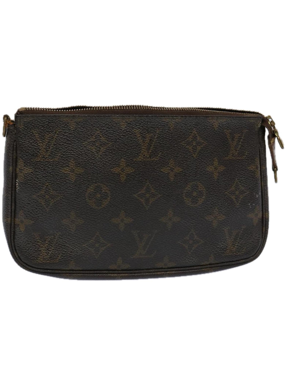 Monogram Canvas Pouch with Scratches and Tear - France
