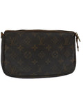 Monogram Canvas Pouch with Scratches and Tear - France