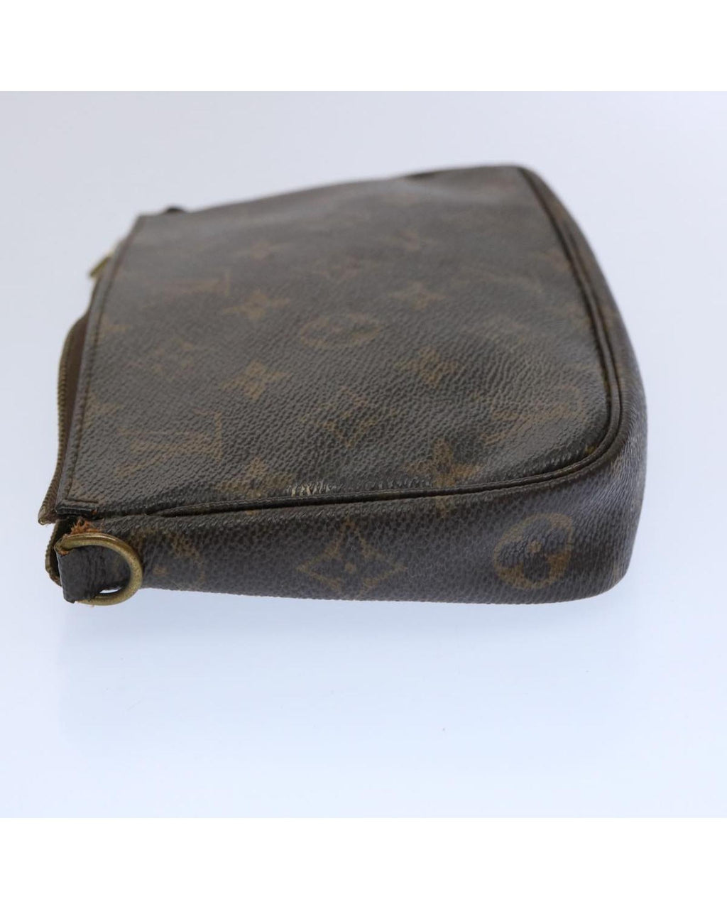 Monogram Canvas Pouch with Scratches and Tear - France
