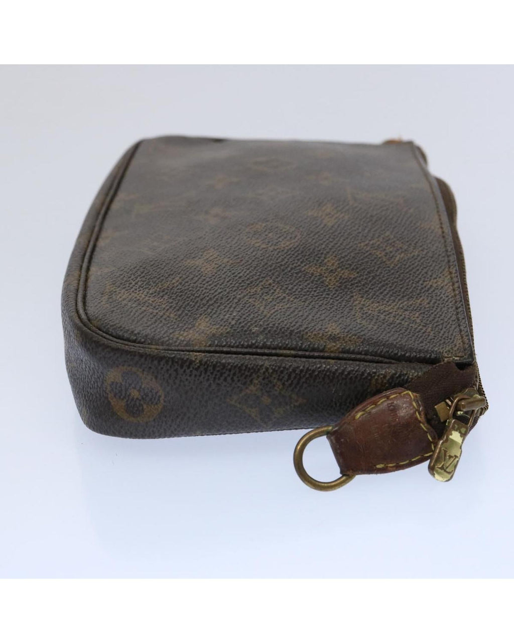 Monogram Canvas Pouch with Scratches and Tear - France