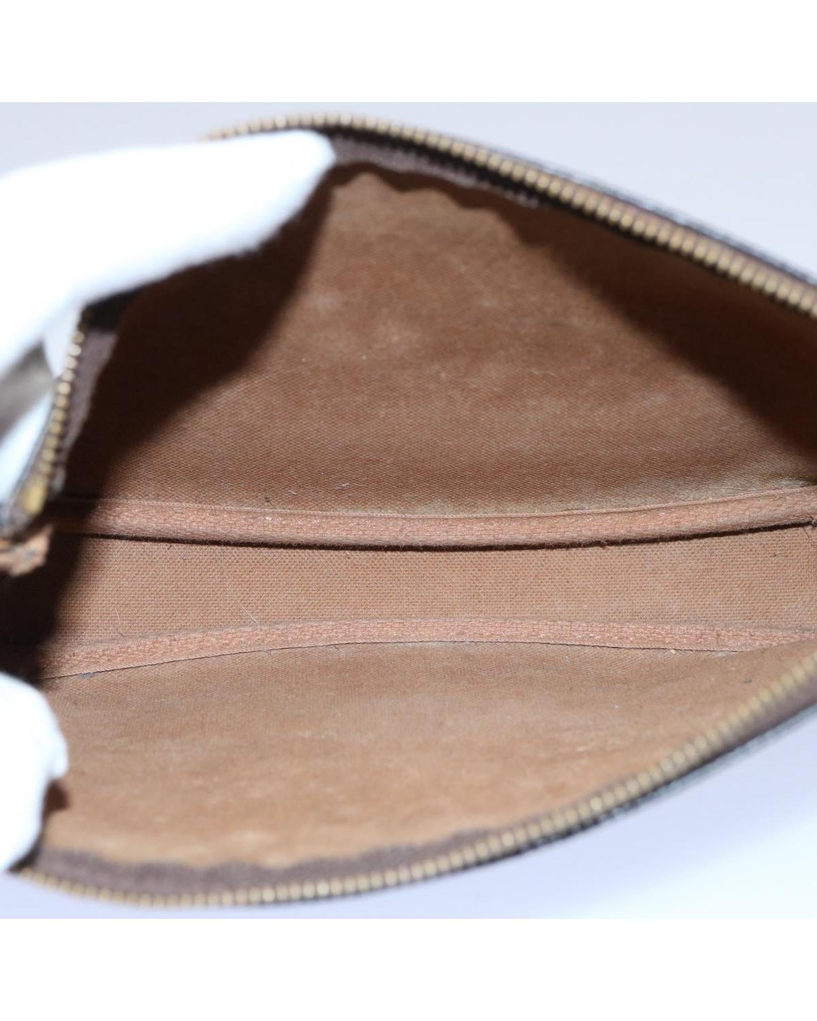 Monogram Canvas Pouch with Scratches and Tear - France