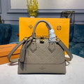 LV Neo Alma BB Monogram Empreinte Galet Grey For Women,  Shoulder And Crossbody Bags 9.8in/25cm LV