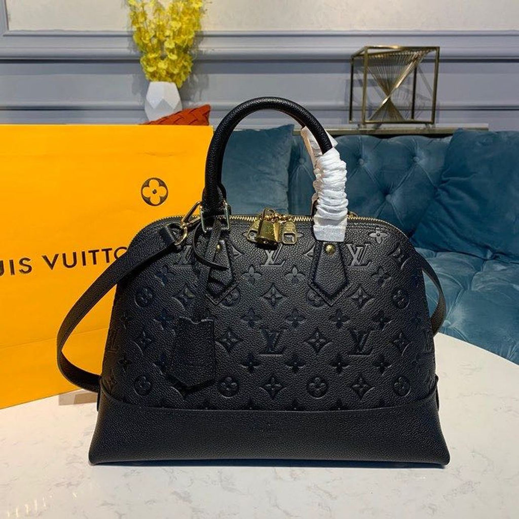 LV Neo Alma Bag 32cm Monogram Empreinte Canvas Spring/Summer Collection M44832, Black