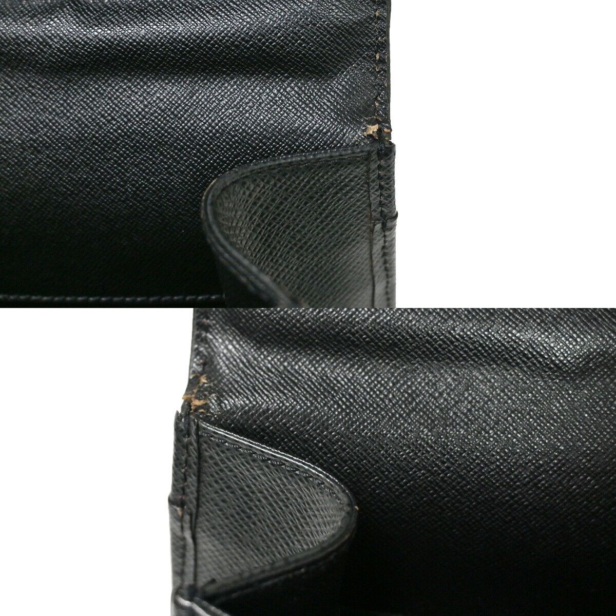 Sleek Leather Briefcase with Two Compartments