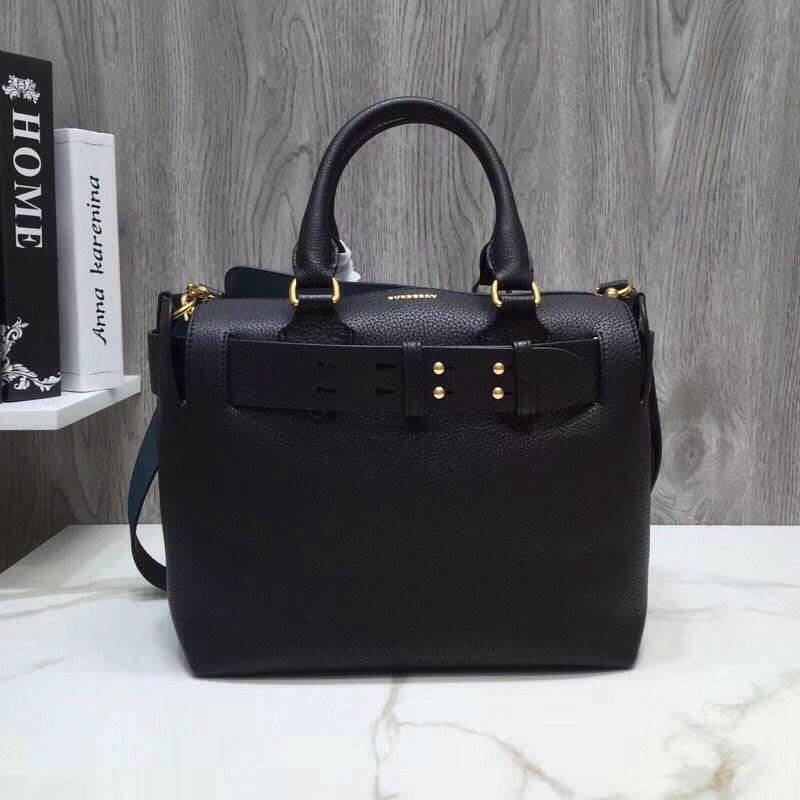 GLAMI Small Triple Stud Belt Bag Black For Women, Bags 14in/36cm