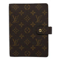 Louis Vuitton Agenda Mm  Canvas Wallet  ()