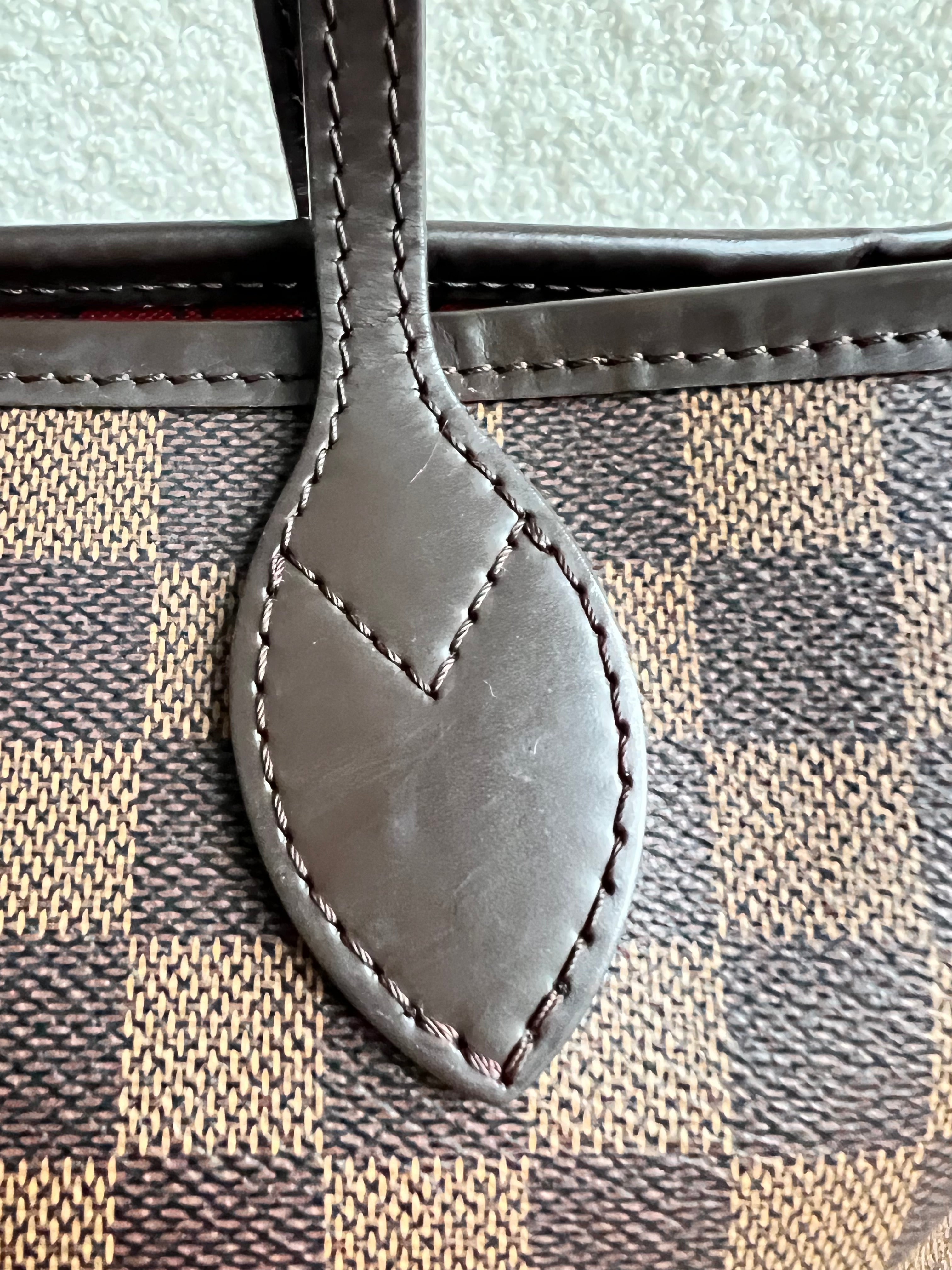Louis Vuitton Neverfull MM Damier Ebene Cherry Interior (RRP £1,410)