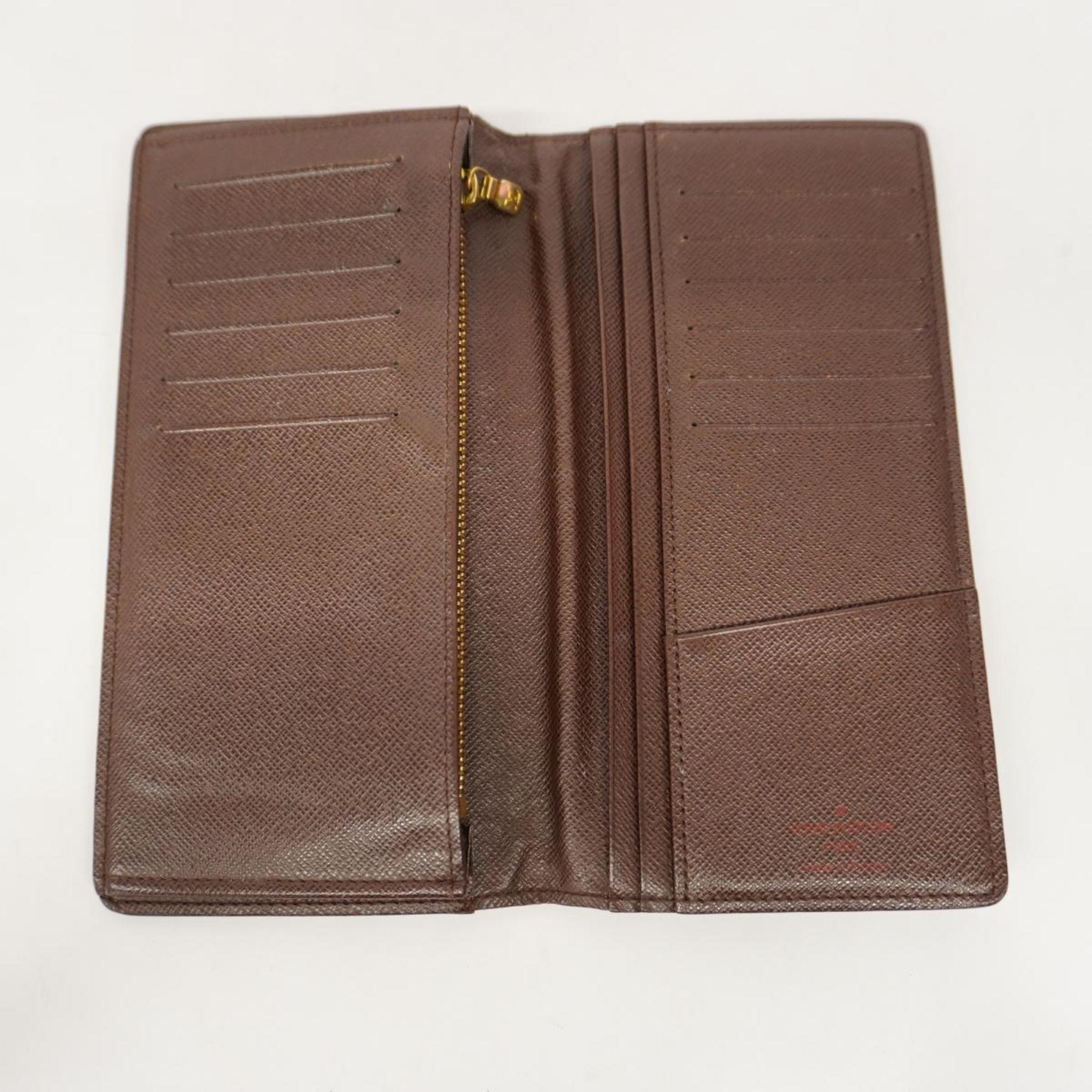 Louis Vuitton Portefeuille Brazza  Canvas Wallet  ()