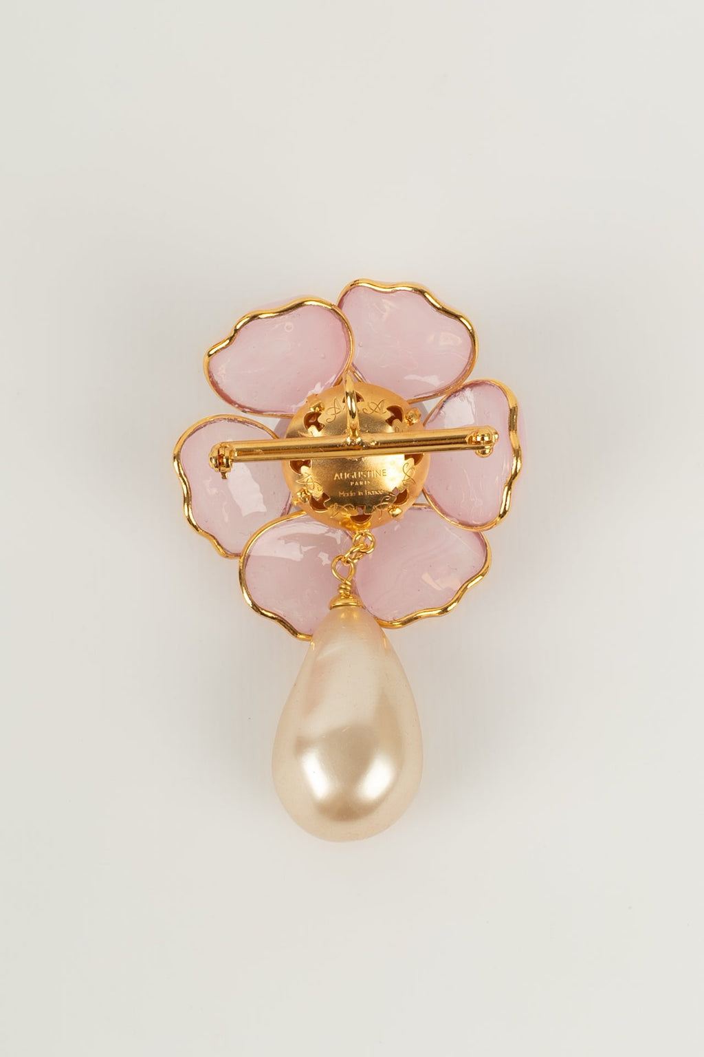 Broche / pendentif fleur Augustine