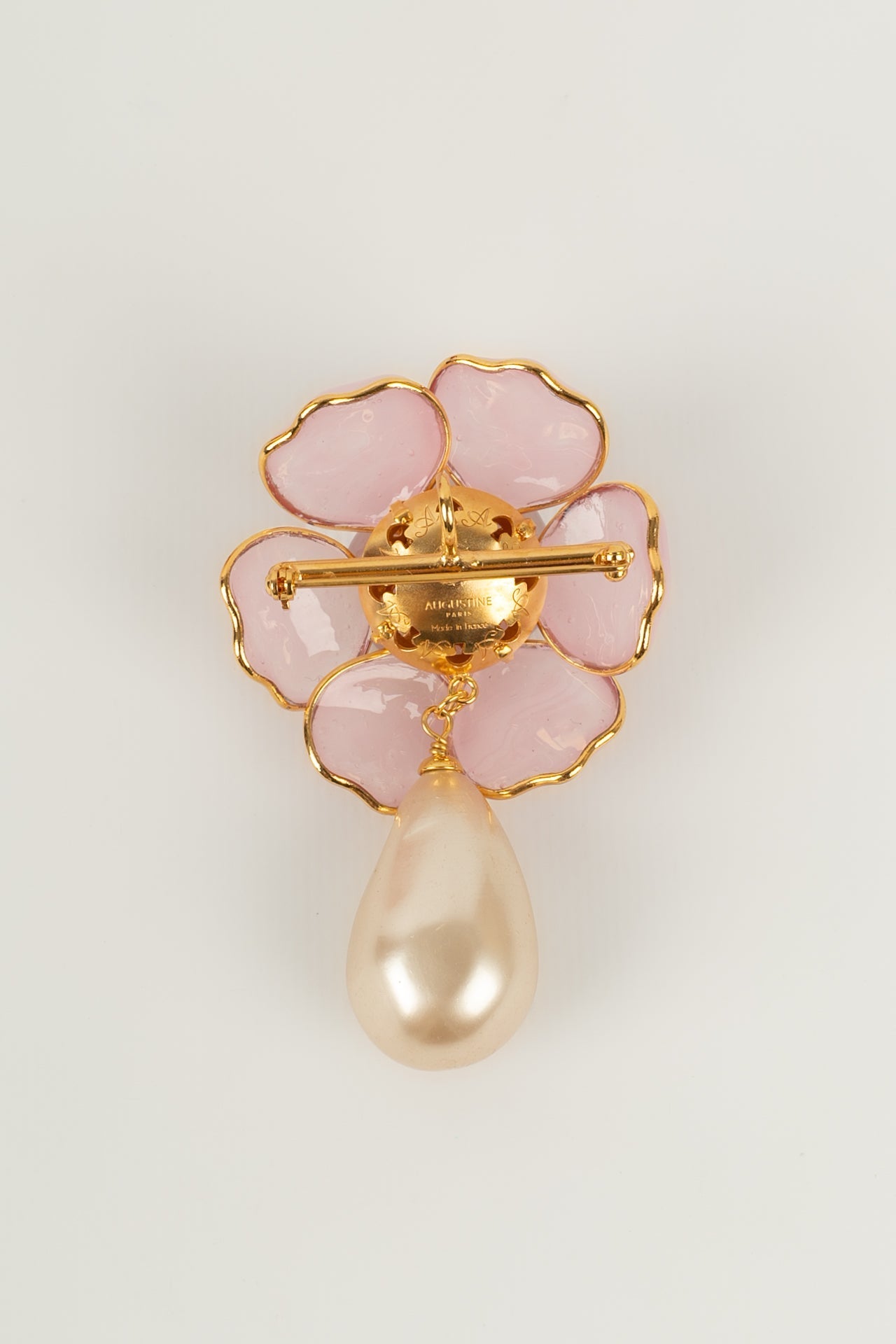 Broche / pendentif fleur Augustine