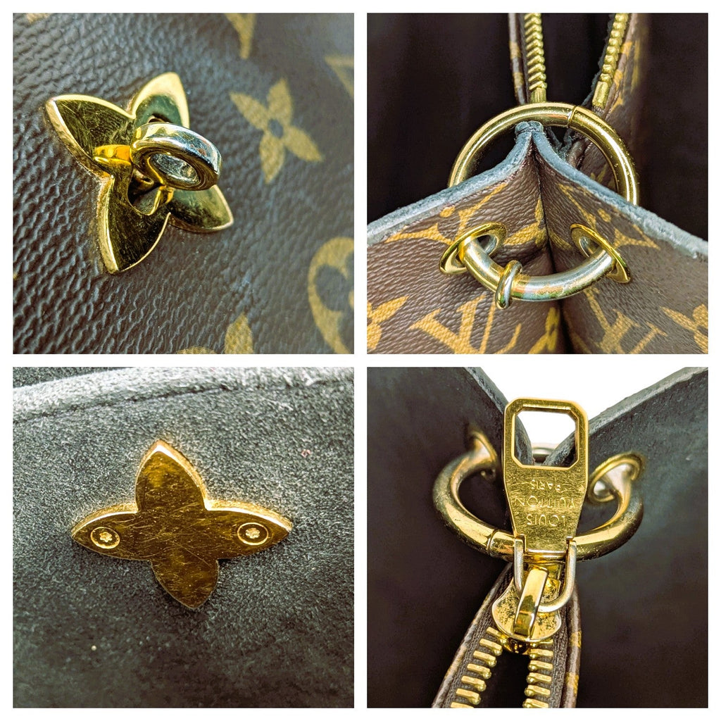 Louis Vuitton Monogram Canvas Flower MM Tote