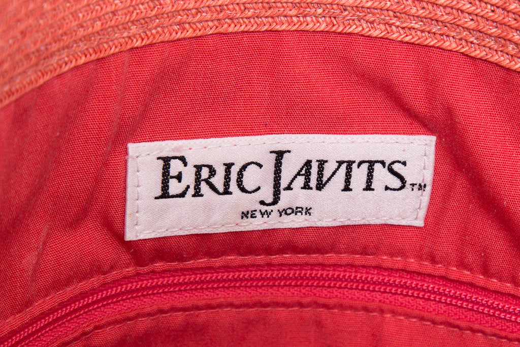 Eric Javits Coral Woven Tote