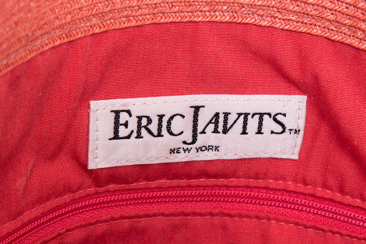 Eric Javits Coral Woven Tote