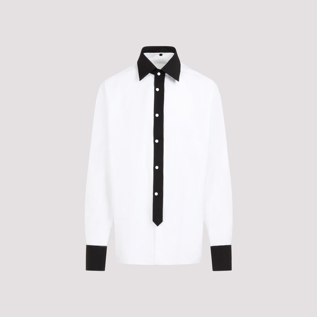 PRADA Cotton Shirt for a Stylish Spring/Summer Look