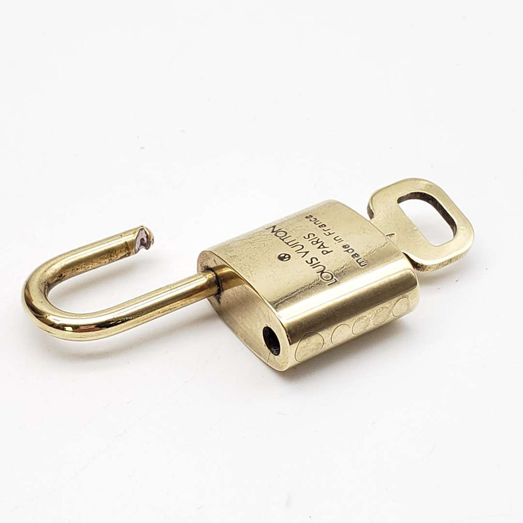 Louis Vuitton Gold Brash 1 Lock and 1 Key