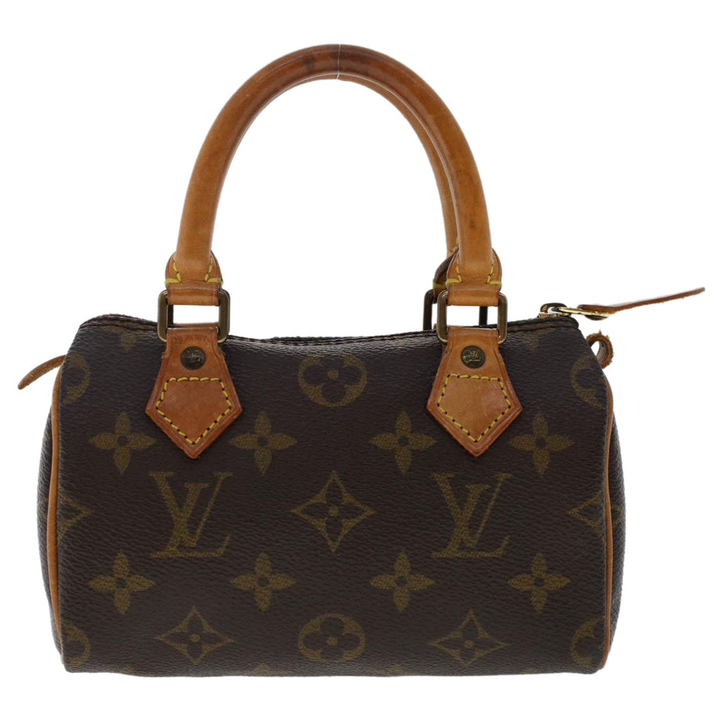 Monogram Canvas Mini Handbag with Gold-tone Hardware