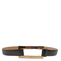 Cintura Gucci fibbia rettangolare Tg 36