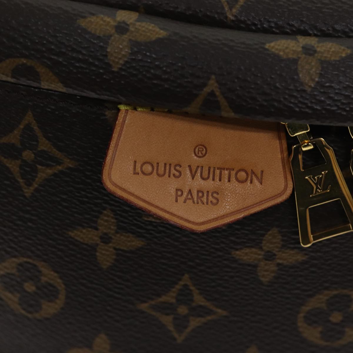 Monogram Canvas Shoulder Bag with Dust Bag