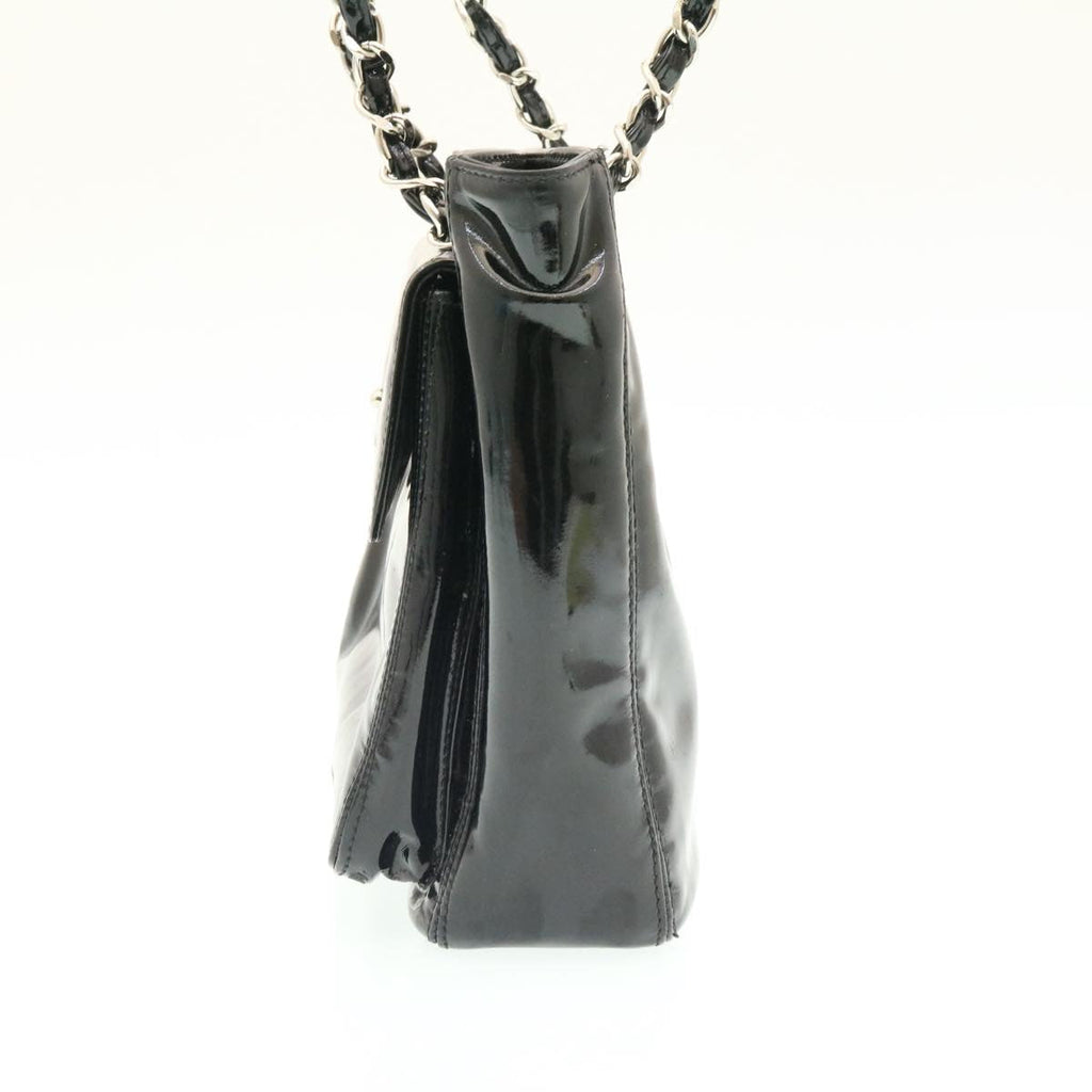 Chanel Black Patent Leather Shoulder Bag by Chanel