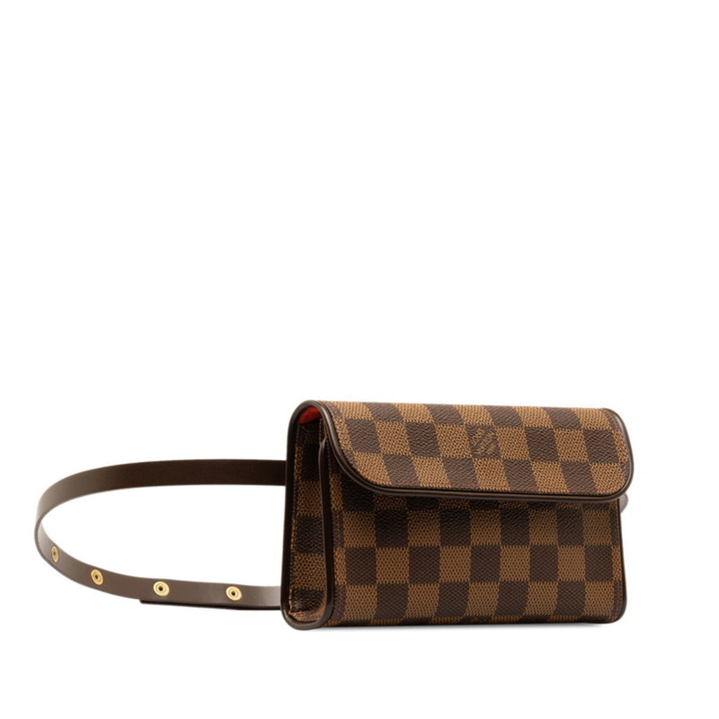 Vibrant Pattern Clutch with Premium Leather and Excellent Condition