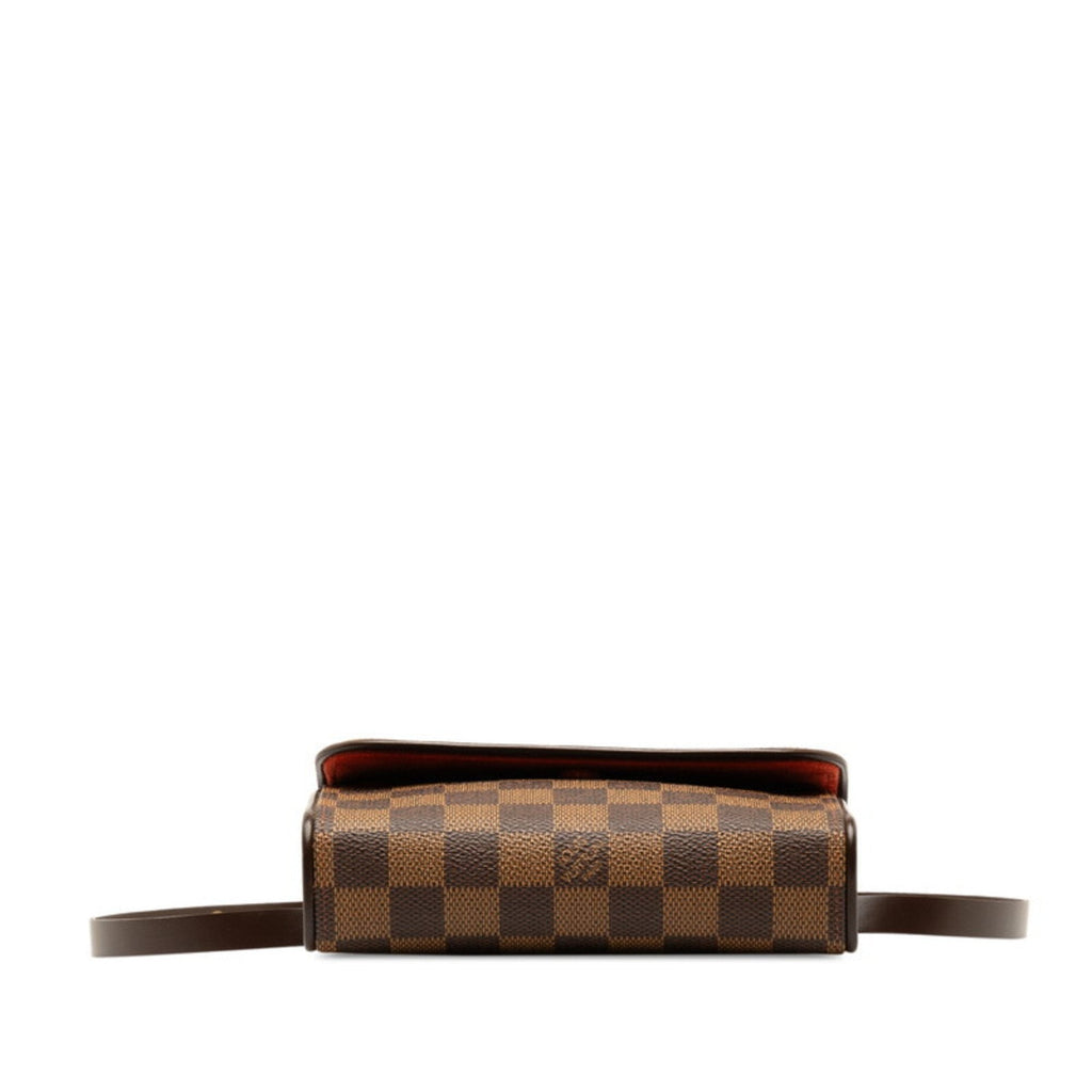 Vibrant Pattern Clutch with Premium Leather and Excellent Condition