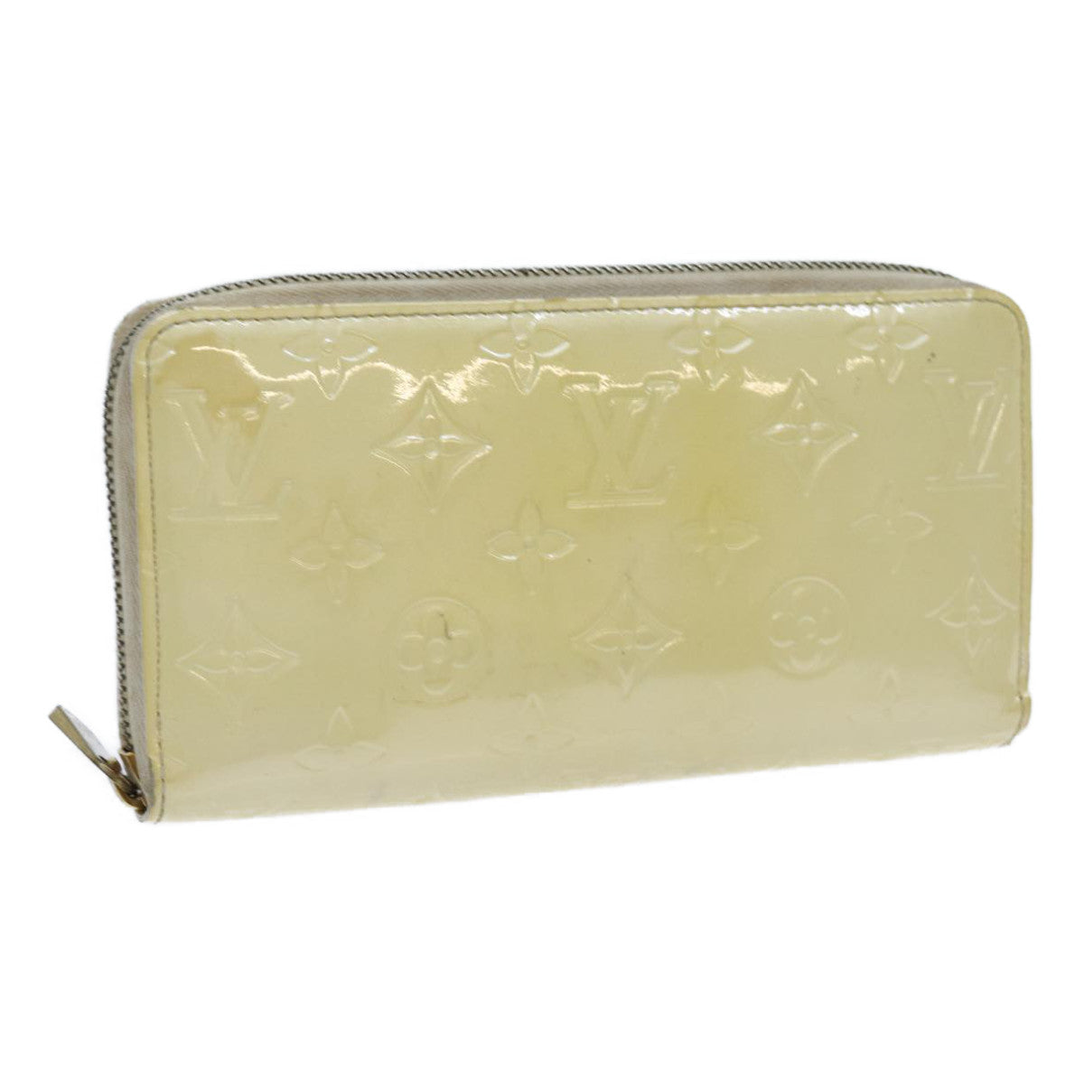Luxurious Patent Leather Elegant Wallet with Metal Fittings