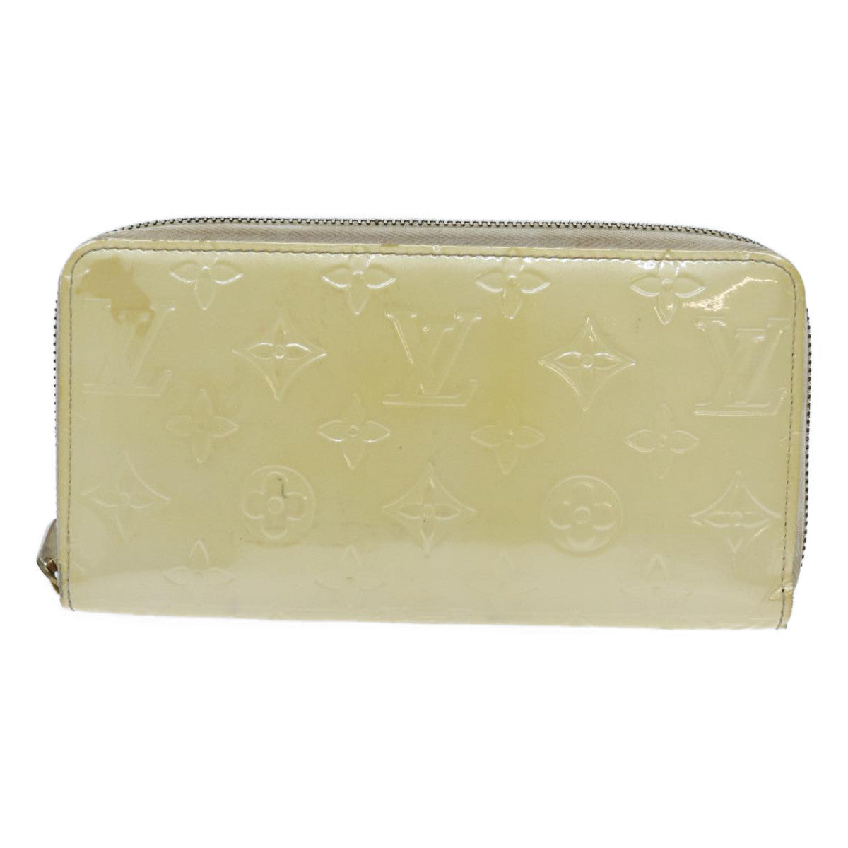 Luxurious Patent Leather Elegant Wallet with Metal Fittings