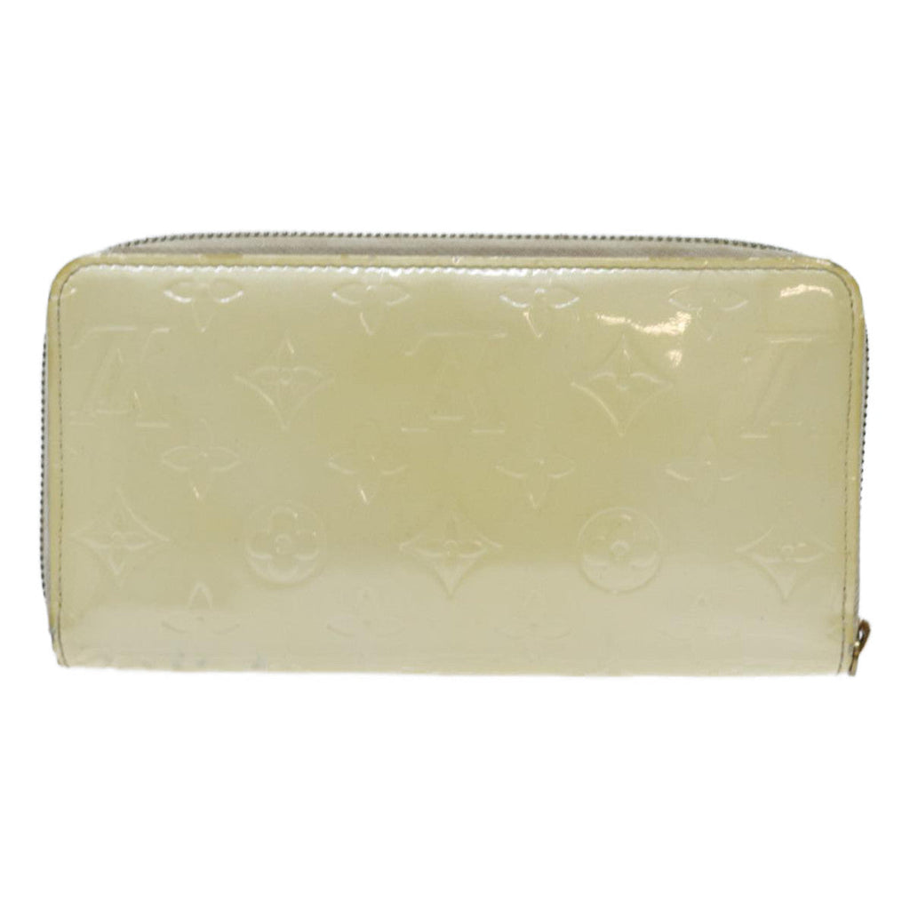 Luxurious Patent Leather Elegant Wallet with Metal Fittings